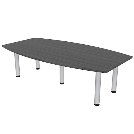 Skutchi Designs 45.25 in W, 84 in L, 29 in H, Engineered Wood Top, Grey HAR-BOT-46X84-PT-AN